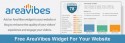 Areavibes.com – Free Widget Builder for Your Site