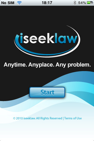 iSeekLaw – iOS App to Find Lawyers and Law Firms