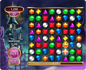 blitz bejeweled matching