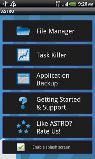 ASTRO – Effective Android File Manager App