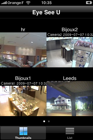 EyeSeeU – iOS App for Video Surveillance System