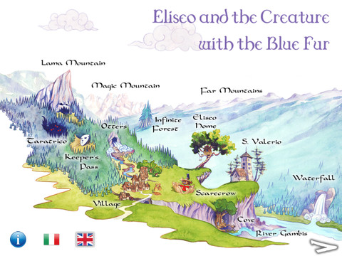 Eliseo and the Creature with the Blue Fur – Fantasy iPad App