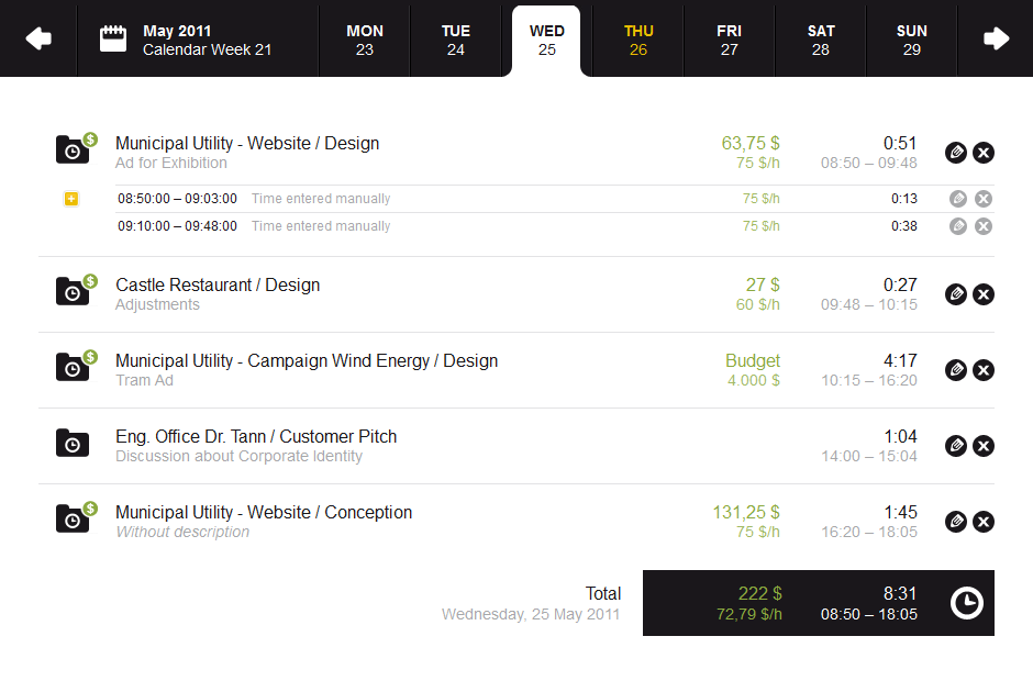 Clockodo.com – Online Time Tracking and Managing