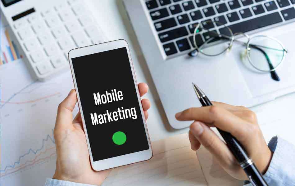 You can build marketing campaigns with mobile marketing