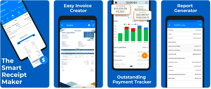 Receipt Generate Invoice Maker