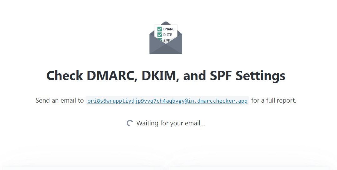 DMARC Checker   