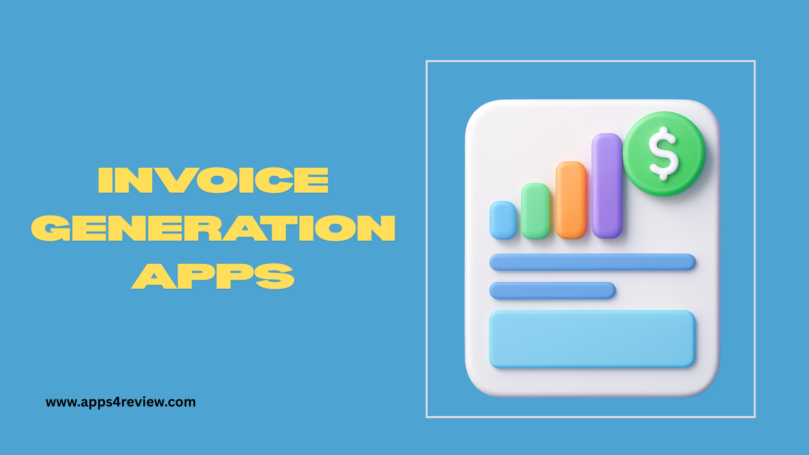 Invoice Generation Apps