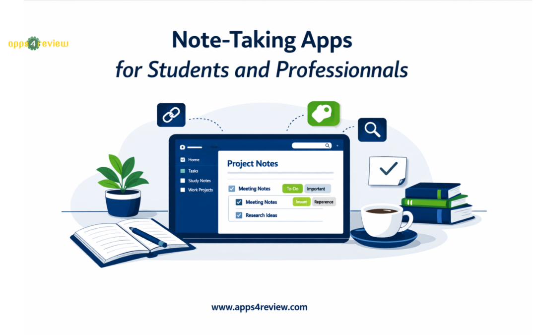 Best Note-Taking Apps for Students and Professionals: 5 Tools That Organize Every Idea (2026)