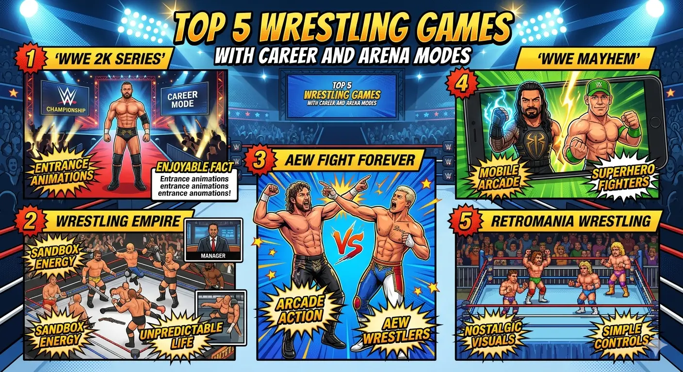 Wrestling games
