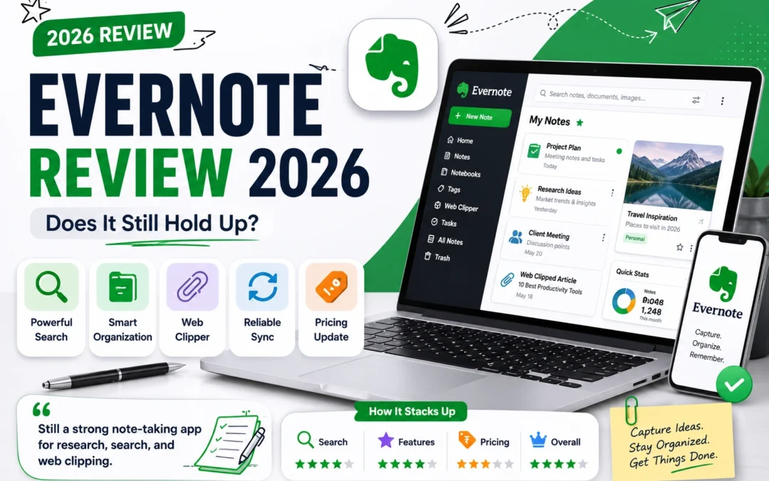 Evernote Review 2026: Does It Still Hold Up?