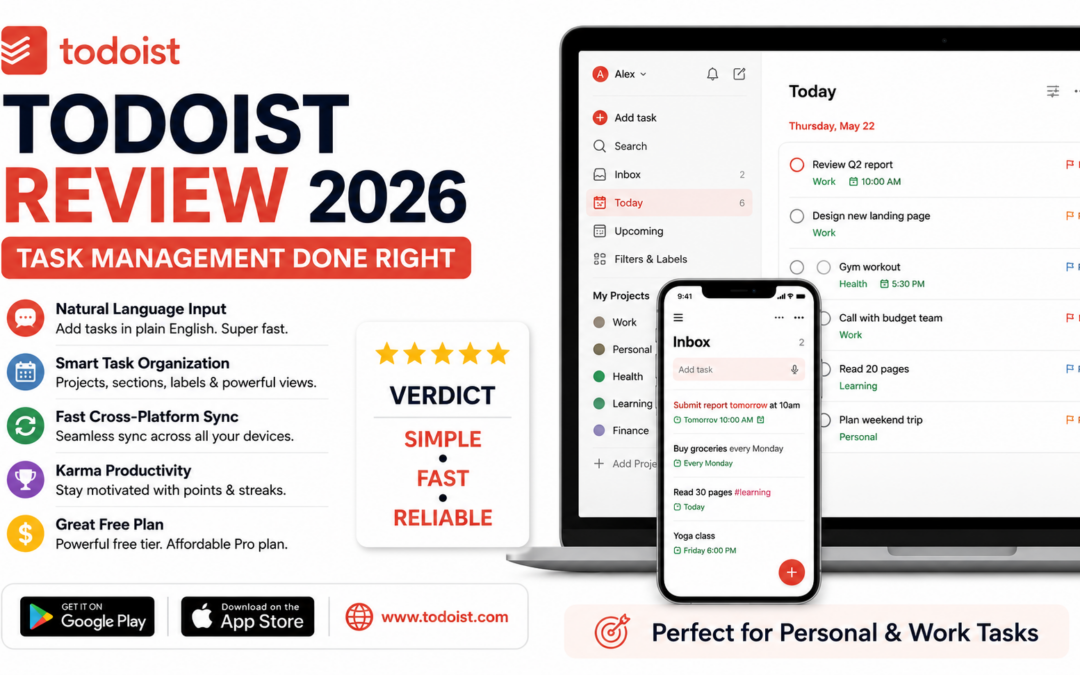 Todoist Review 2026: Task Management Done Right