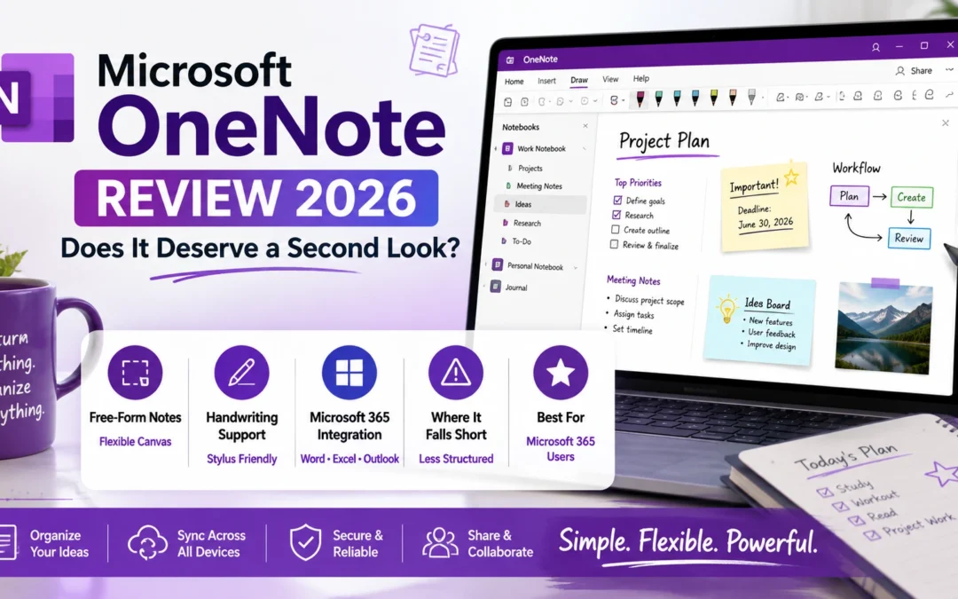 Microsoft OneNote Review 2026: Does It Deserve a Second Look?