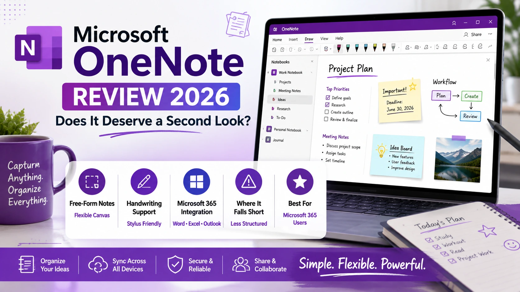Microsoft OneNote Review 2026: Second Look?