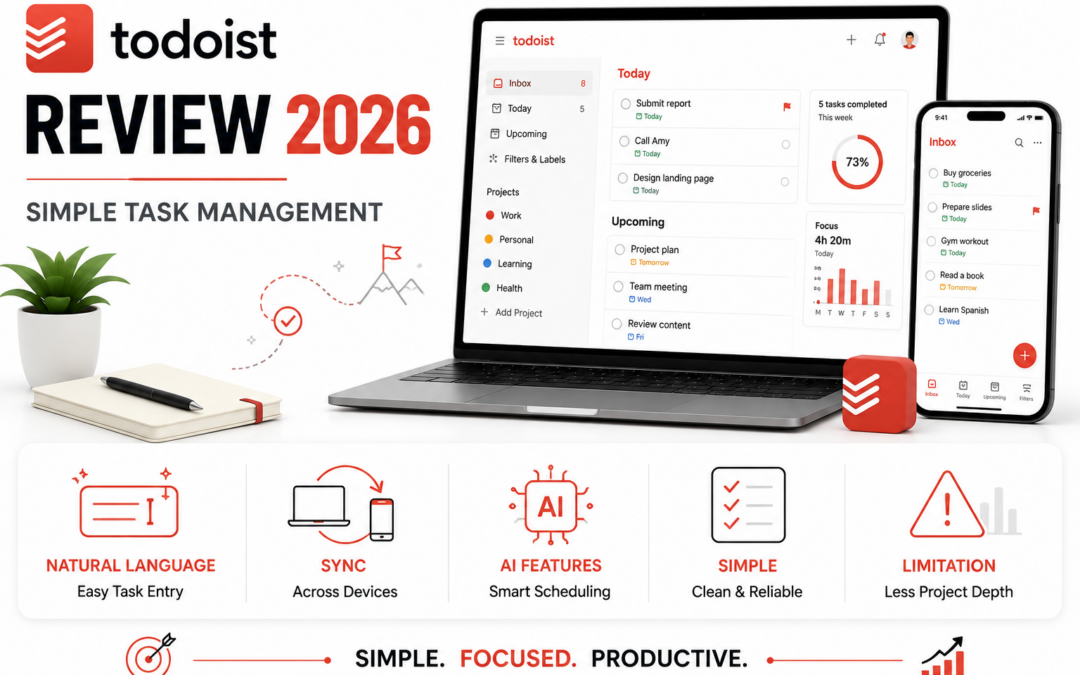 Todoist Review 2026: Is Simple Task Management Still Enough?