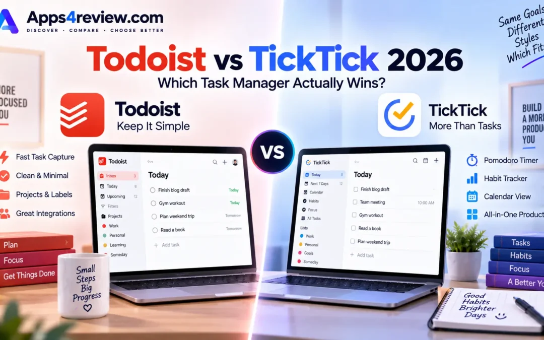 Todoist vs TickTick 2026: Which Task Manager Actually Wins?