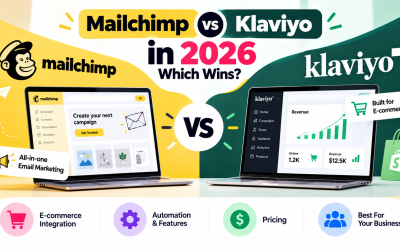 Mailchimp vs Klaviyo 2026: Which Email Marketing Platform Actually Wins?